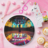 Assiettes En Carton Fête de basket-ball (Fête)