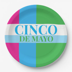 Assiettes En Carton Fête de Cinco De Mayo