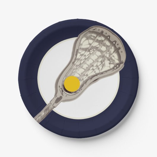 Assiettes En Carton Fête de crosse (Devant)