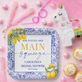 Assiettes En Carton Fête de fiançailles de la Reine de la soirée (Fête)