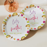 Assiettes En Carton Fête de Fiesta Taco, fête mexicaine d'anniversaire<br><div class="desc">C'est un Let's Fiesta Taco Mexicain Fiesta Plaques de papier fête d'anniversaire Fête Fête Fête Anniversaire!</div>