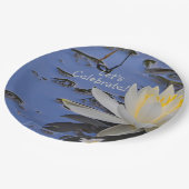 Assiettes En Carton Fête de la Lys d'Eau (Angle)