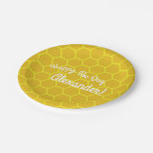 Assiettes En Carton Fête de l'abeille (Angle)