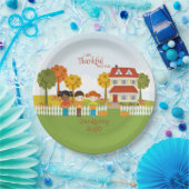 Assiettes En Carton Fête de l'Action de grâce (Fête)