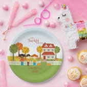 Assiettes En Carton Fête de l'Action de grâce (Fête)