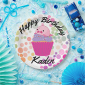 Assiettes En Carton Fête de l'anniversaire Blobfish Papier Plaque (Fête)