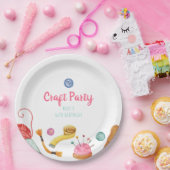 Assiettes En Carton Fête de l'artisanat (Fête)