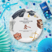 Assiettes En Carton Fête de l'enseignement de droit (Fête)