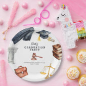 Assiettes En Carton Fête de l'enseignement de droit (Fête)
