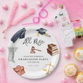 Assiettes En Carton Fête de l'enseignement de droit (Fête)