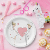 Assiettes En Carton Fête de mariage (Fête)