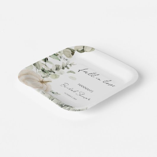 Assiettes En Carton Fête de mariage de la citrouille automnale (Angulaire)