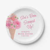 Assiettes En Carton Fête de Mariage de la Glace Elle a été Ramassée (Devant)