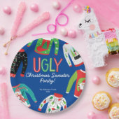 Assiettes En Carton Fête de Noël (Fête)