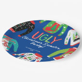 Assiettes En Carton Fête de Noël (Angle)