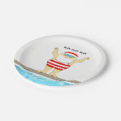 Assiettes En Carton Fête de Noël (Angle)