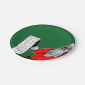 Assiettes En Carton Fête de Noël (Angle)