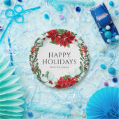 Assiettes En Carton Fête de Noël de l'entreprise moderne (Fête)