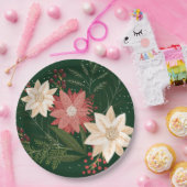 Assiettes En Carton fête de Noël d'hiver (Fête)