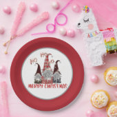 Assiettes En Carton fête de Noël Fête des gnomes (Fête)