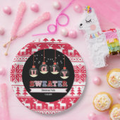 Assiettes En Carton Fête de Noël moche (Fête)