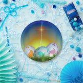 Assiettes En Carton Fête de Pâques (Fête)