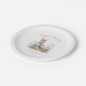 Assiettes En Carton Fête de Pâques (Angle)