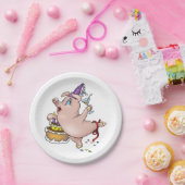 Assiettes En Carton Fête de porc (Fête)