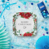 Assiettes En Carton Fête de vacances Ajouter un logo Fête de Noël d'en (Fête)