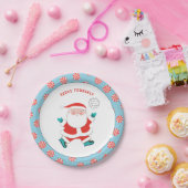 Assiettes En Carton Fête de volley-ball (Fête)