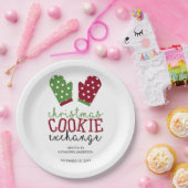 Assiettes En Carton Fête d'échange de biscuits Noël Four Mitts (Fête)