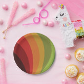 Assiettes En Carton Fête des couleurs d'automne (Fête)