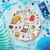 Assiettes En Carton Fête des enseignants (Fête)