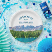 Assiettes En Carton Fête des funérailles de Mountain Lake (Fête)