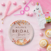 Assiettes En Carton Fête des mariées Citrouille Boho Fall (Fête)