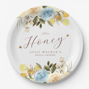 Assiettes En Carton Fête des mariées d'abeilles