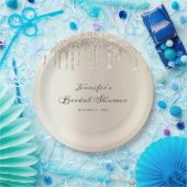 Assiettes En Carton Fête des mariées de script de lecteur de Parties s (Fête)