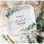 Assiettes En Carton Fête des mariées Eucalyptus verdoyante<br><div class="desc">Préparez-vous à être fasciné par notre suite mariage de verdure à couper le souffle ! Dotée d'illustrations exquises de feuilles d'eucalyptus et complétée par une impressionnante calligraphie élégante, cette suite est la touche finale de votre mariage enchanteur sur le thème du jardin. Si vous cherchez quelque chose de plus ou...</div>