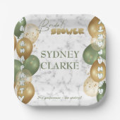 Assiettes En Carton Fête des mariées. Pajama (Recto)