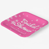 Assiettes En Carton Fête des mariées Retro Pretty Rose Malibu Stars (Angulaire)