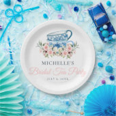 Assiettes En Carton Fête des mariées Tea Party (Fête)