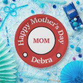 Assiettes En Carton Fête des mères (Fête)