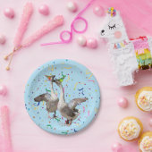 Assiettes En Carton Fête des oies de fête Confetti (Fête)