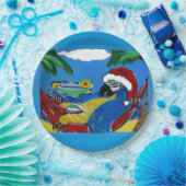 ASSIETTES EN CARTON FÊTE DES PARROTS (Fête)