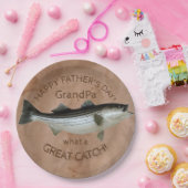 Assiettes En Carton Fête des pères de basse triée (Fête)