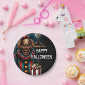 Assiettes En Carton Fête d'Halloween Clown du Carnaval déplaisant (Fête)
