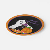 Assiettes En Carton Fête d'Halloween pour enfants (Angle)