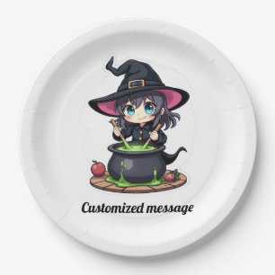 Assiettes En Carton Fête d'Halloween pour enfants sur mesure