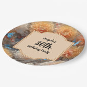 Assiettes En Carton Fête du 30e anniversaire (Angle)