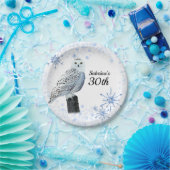 Assiettes En Carton Fête du 30e anniversaire de Owl (Fête)